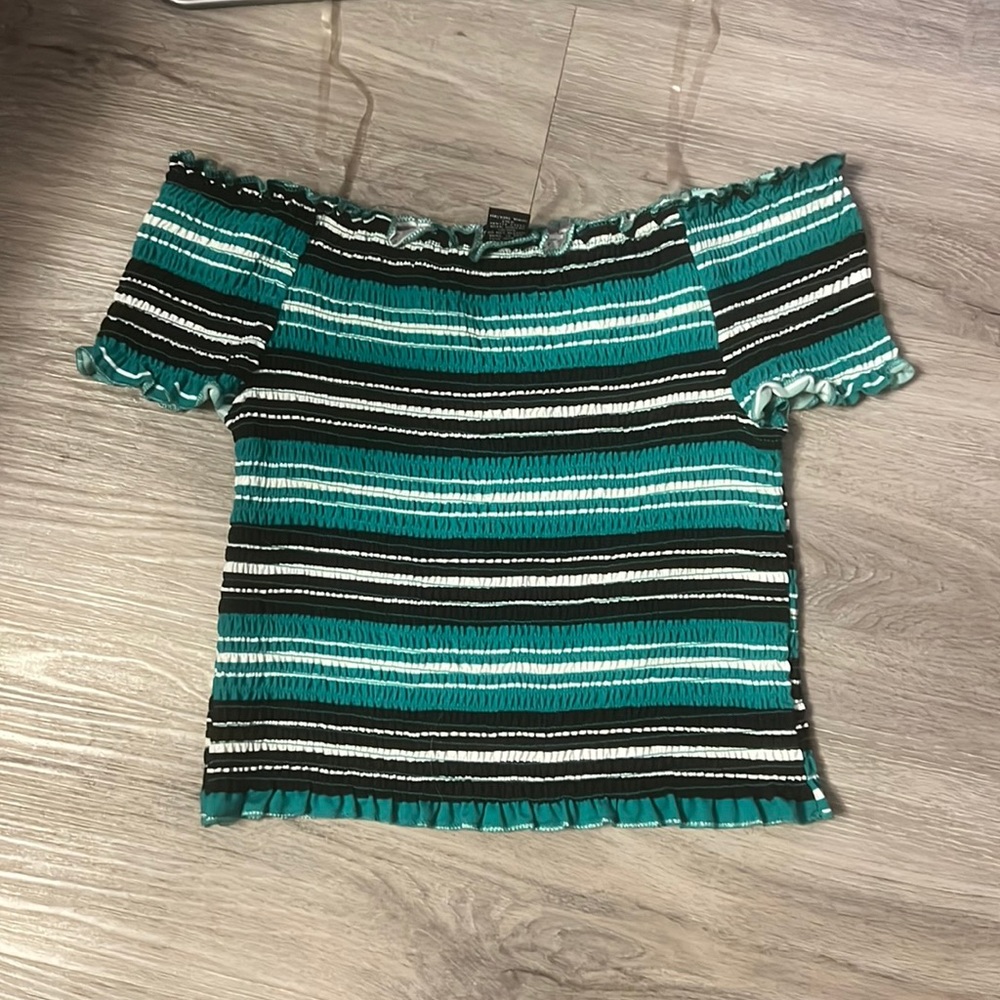 Rue 21 multicolored crop top